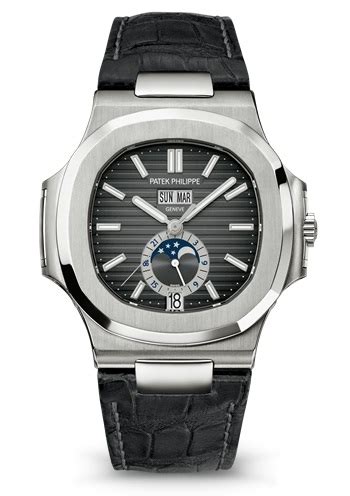 patek philippe nautilus black face|Nautilus Men’s .